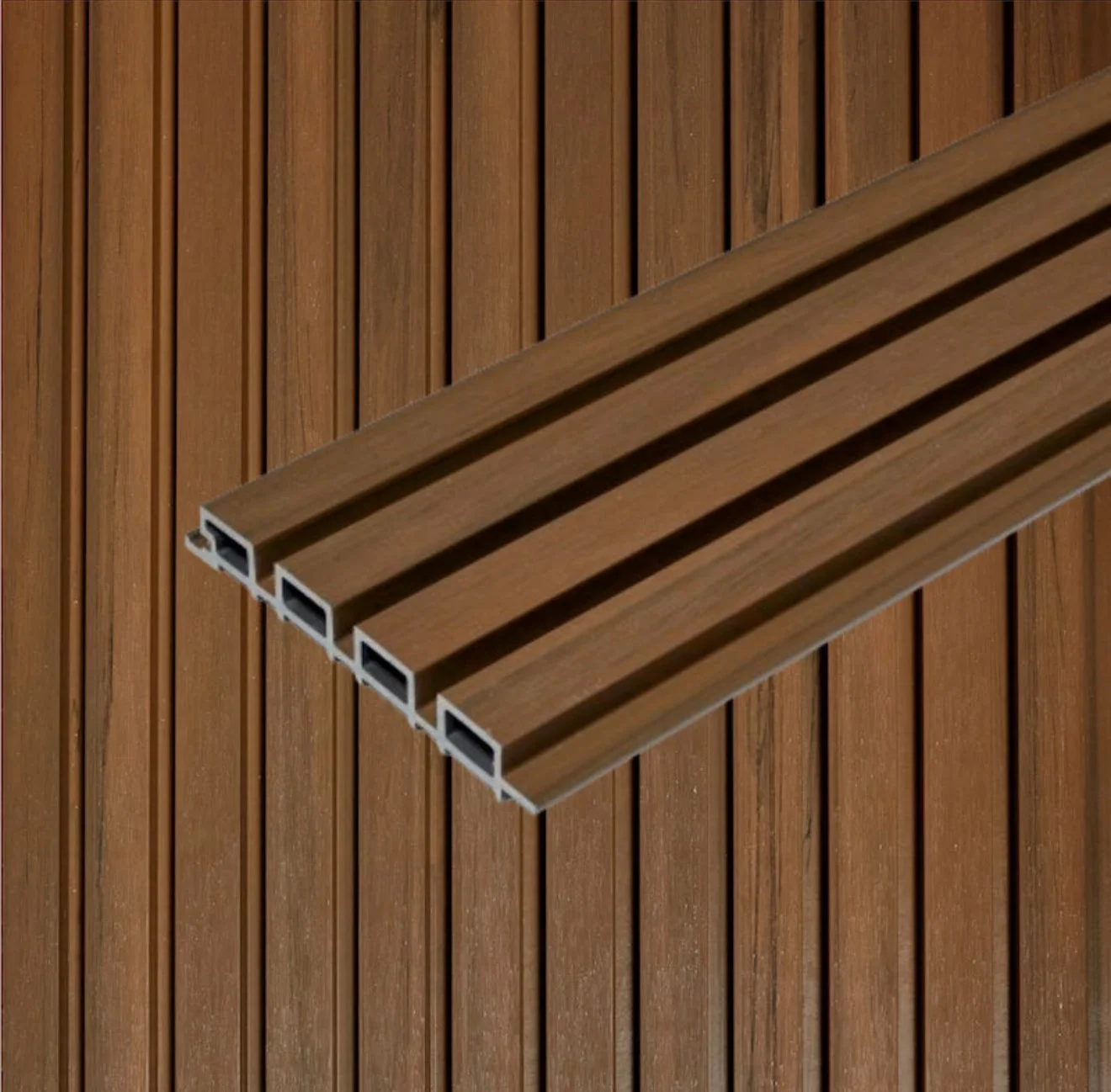 Профиль и поверхность рейки Teak